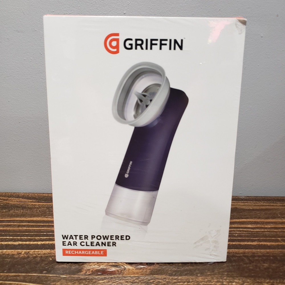 Griffin Ear Cleaner DGSMDL231101 Purple New Water Powered Rechargeable